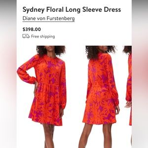 DVF Sydney mini dress size 4
